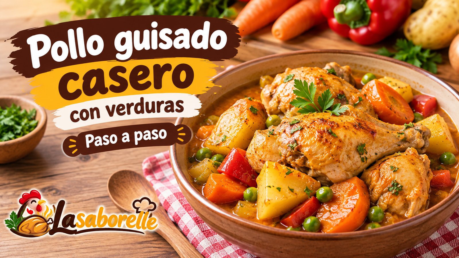 pollo guisado casero